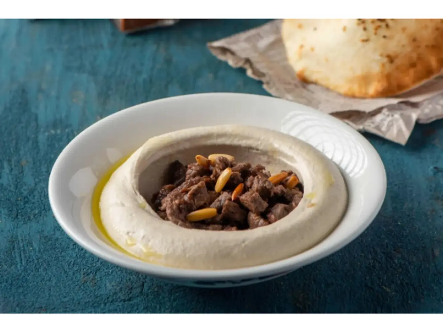 Hummus With Meat