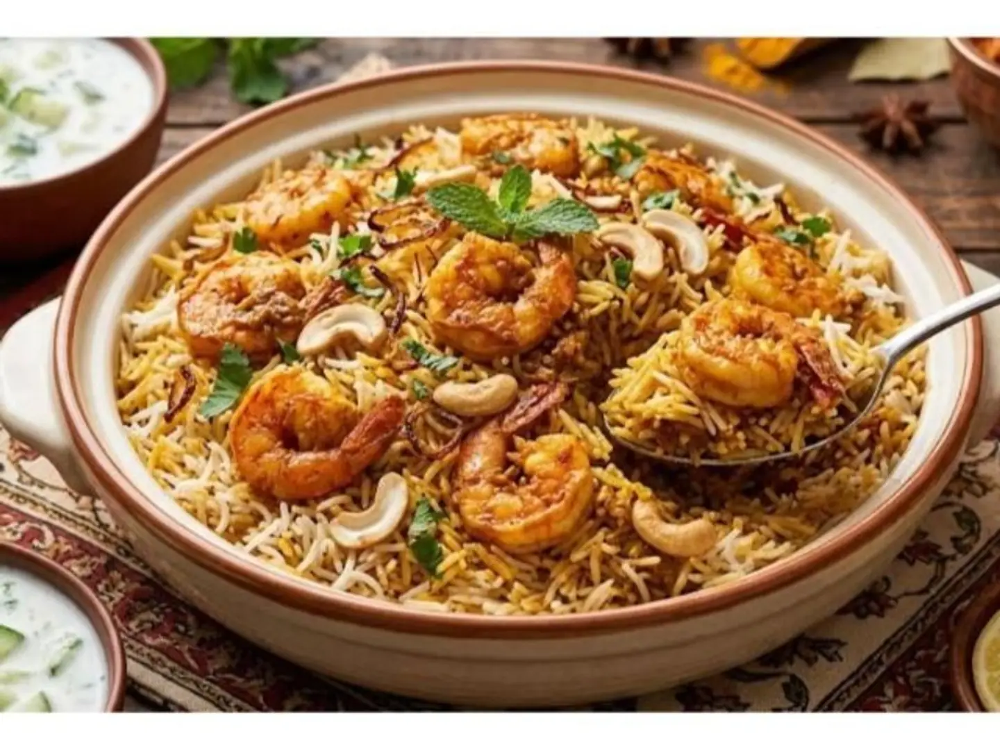Shrimp Biryani