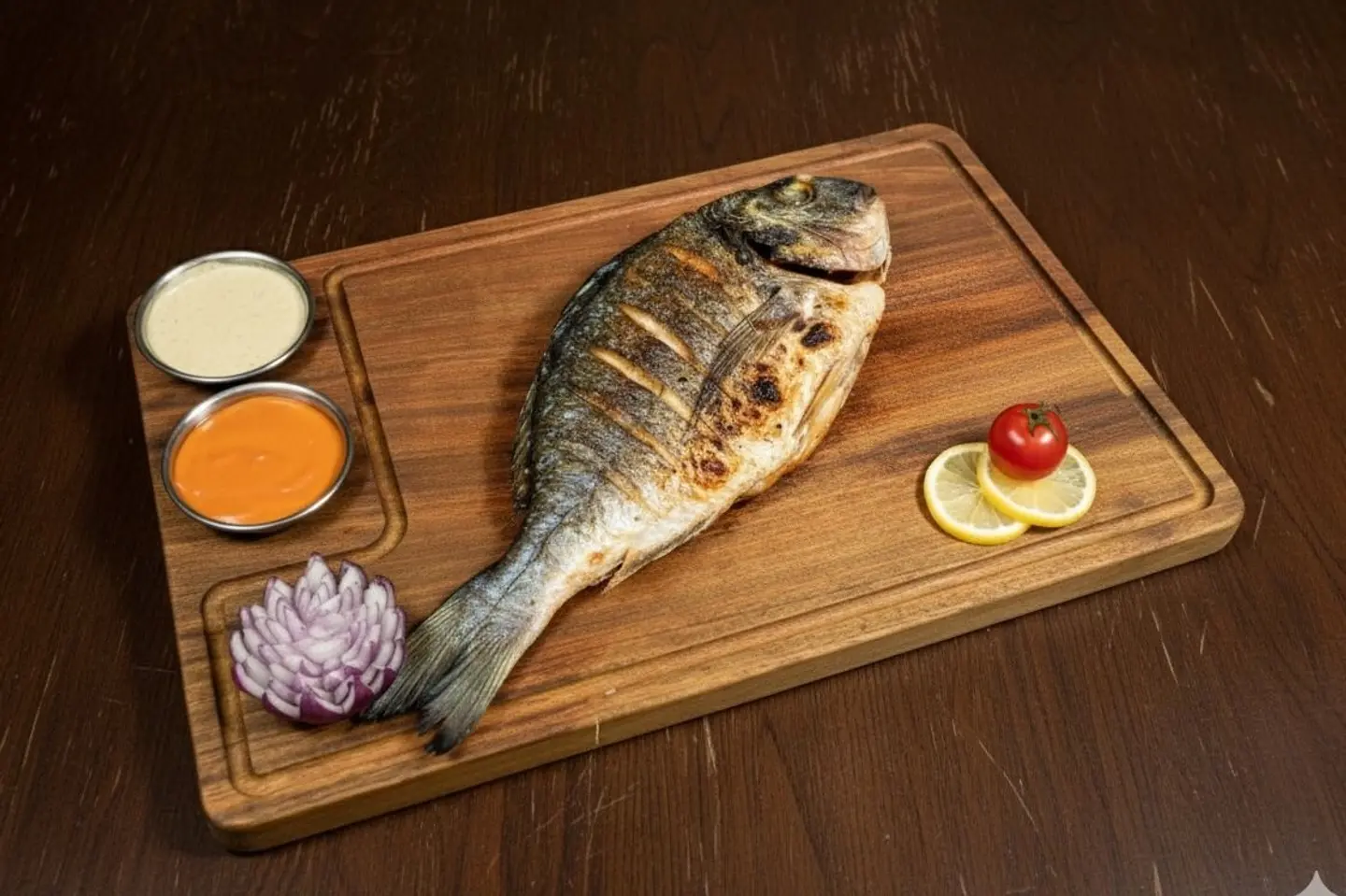 دينيس (مشوي زيت وليمون)