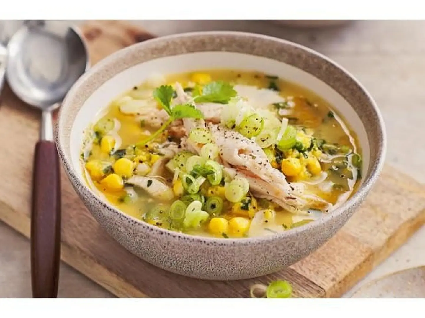 شوربة دجاج ذرة