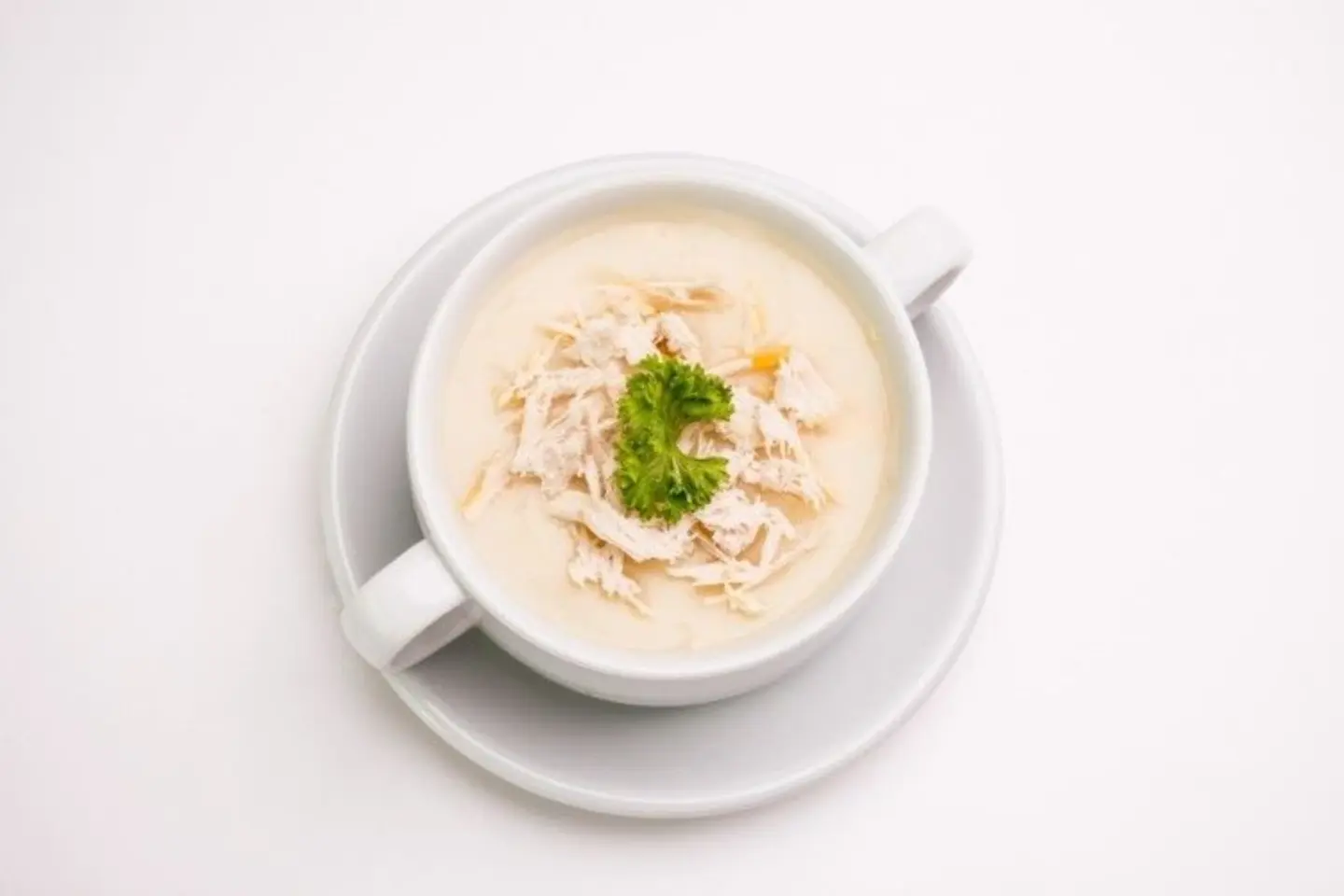 شوربة كريمة دجاج