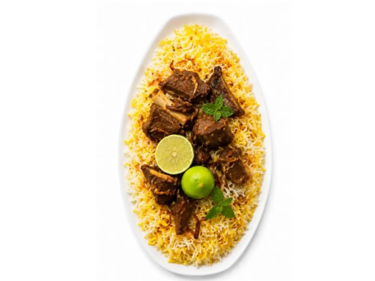 Saffron Mutton Biryani