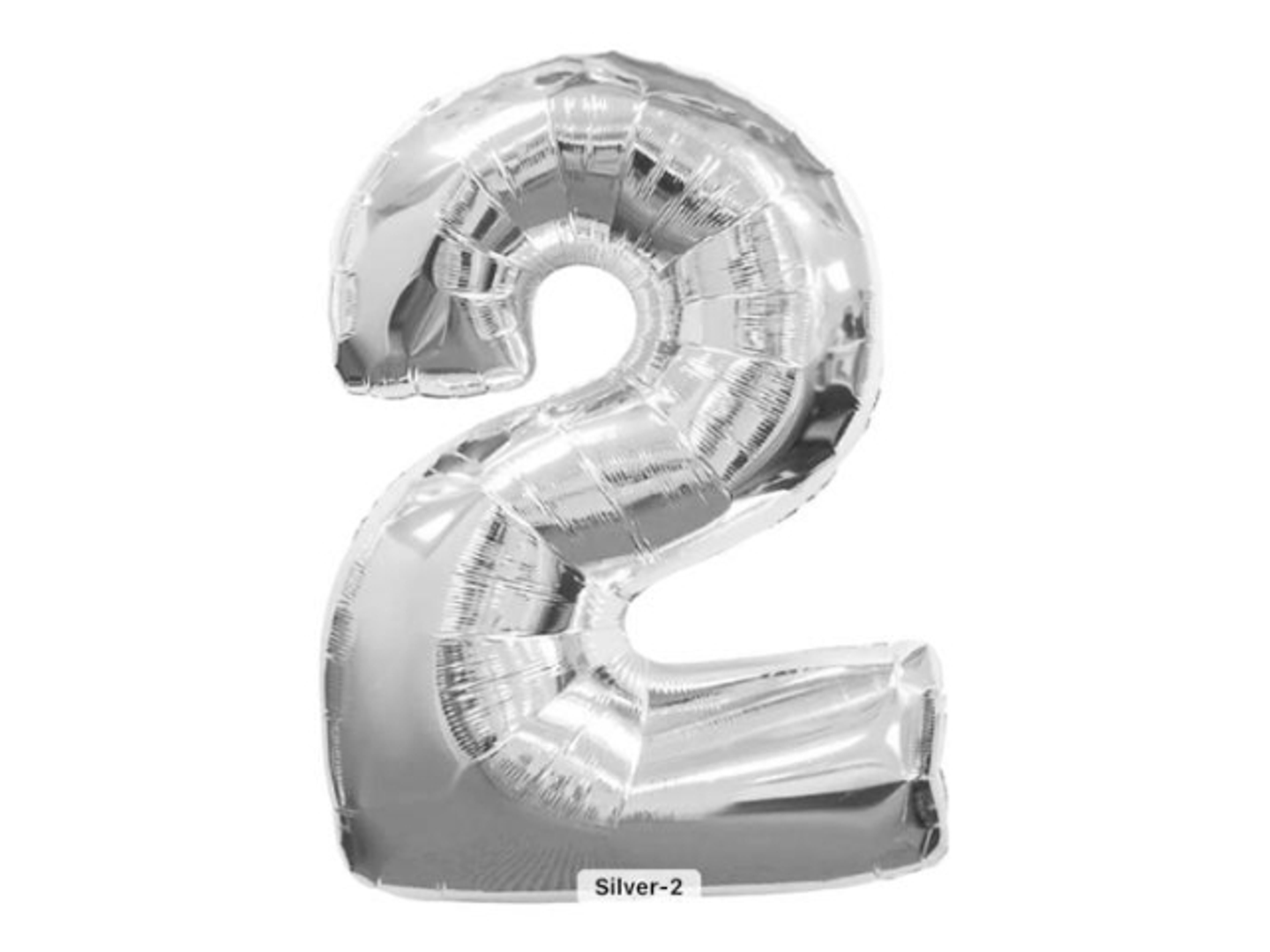 Silver Helium Balloon No. 2