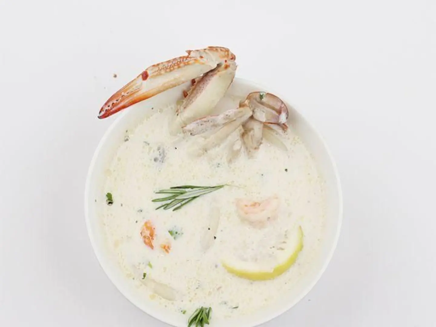 Sea Food Soup With Cream