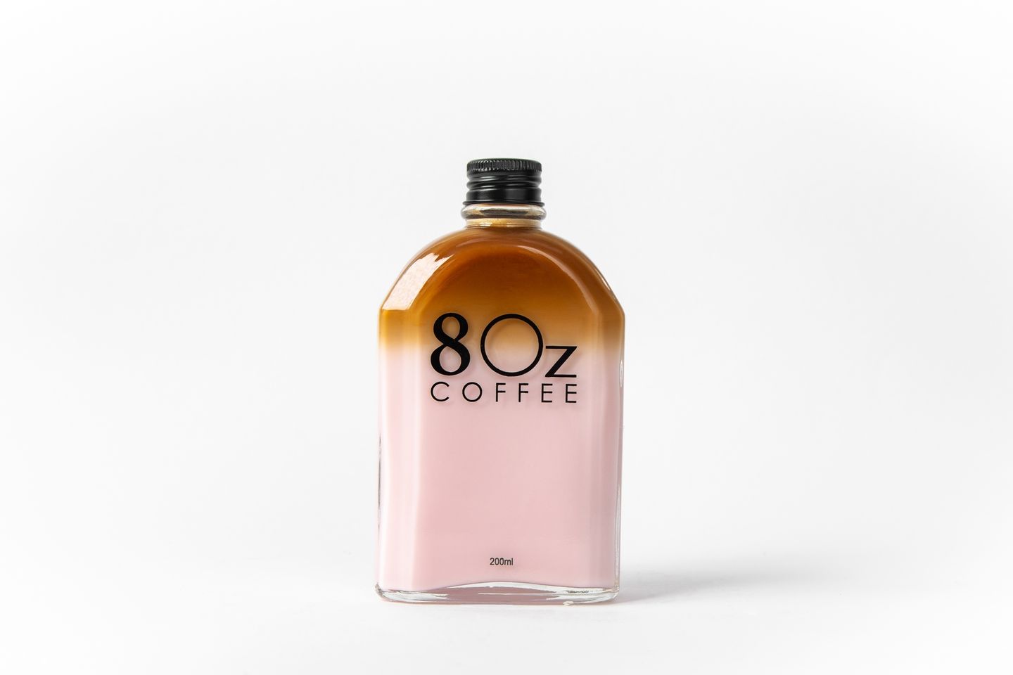 Glass Latte Bottle 200 Ml