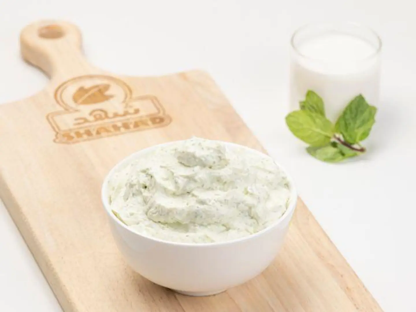 لبنة طرية بالنعناع