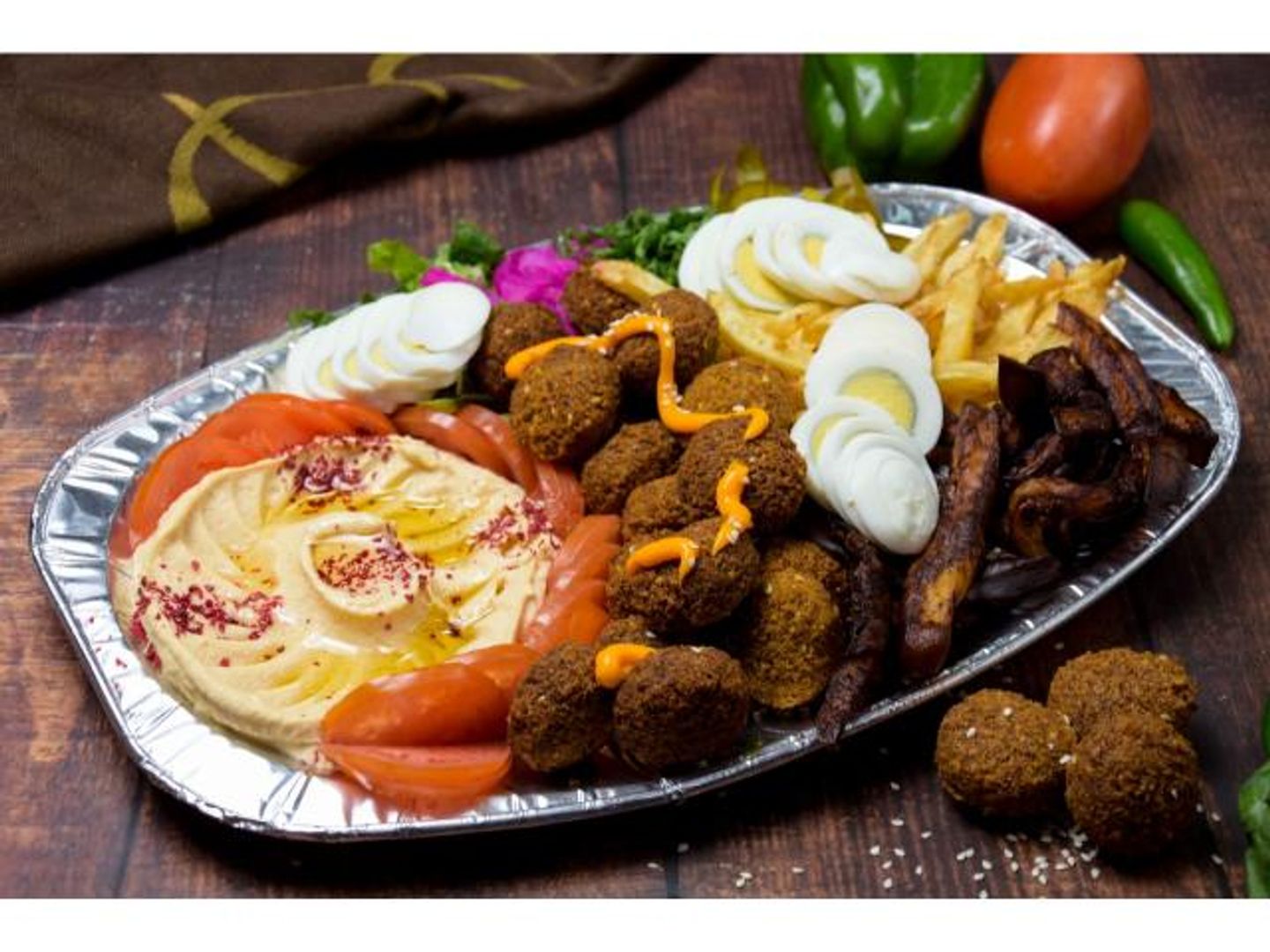 Large Falafel Plate