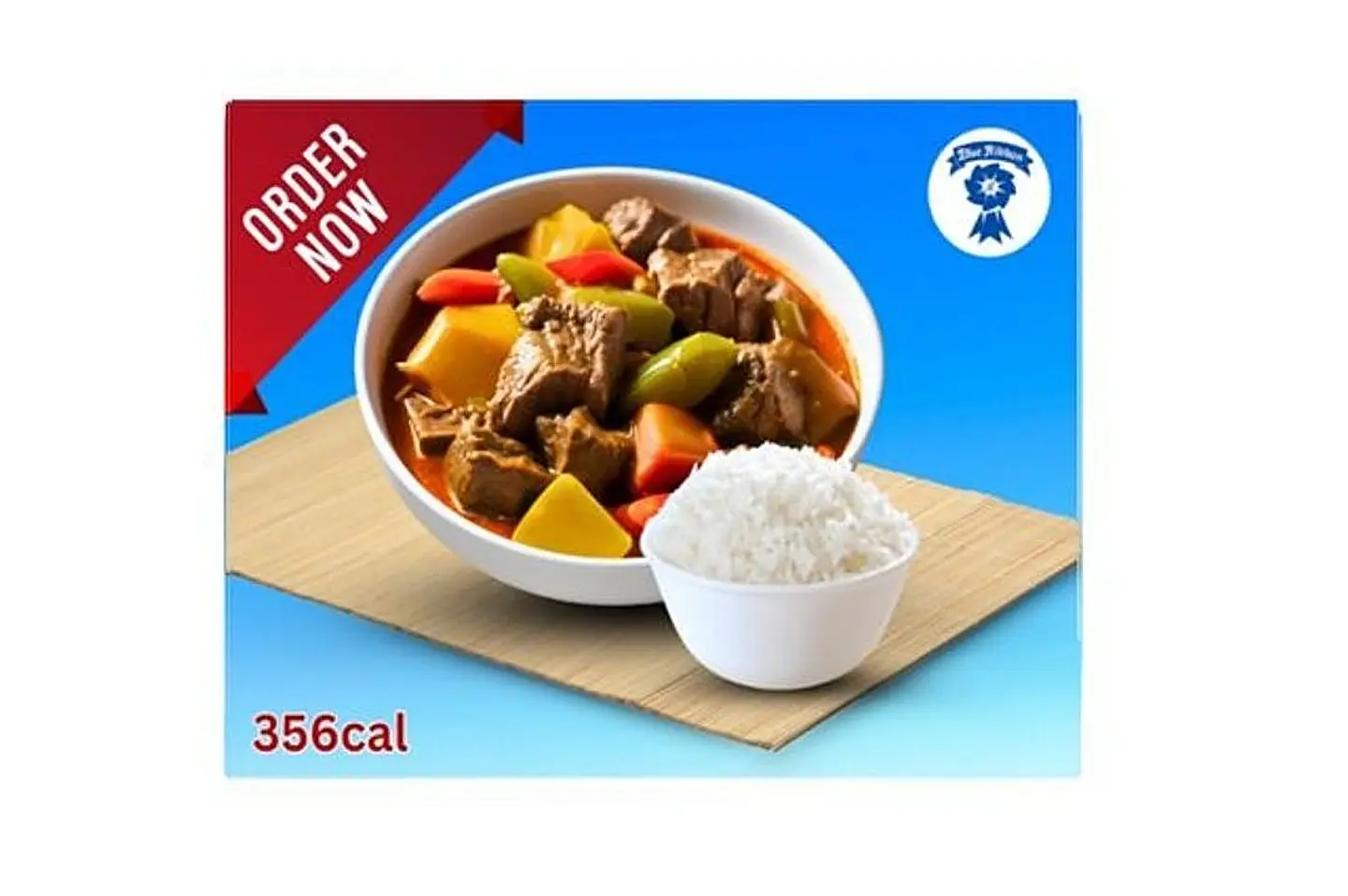 Beef Kaldereta + Rice