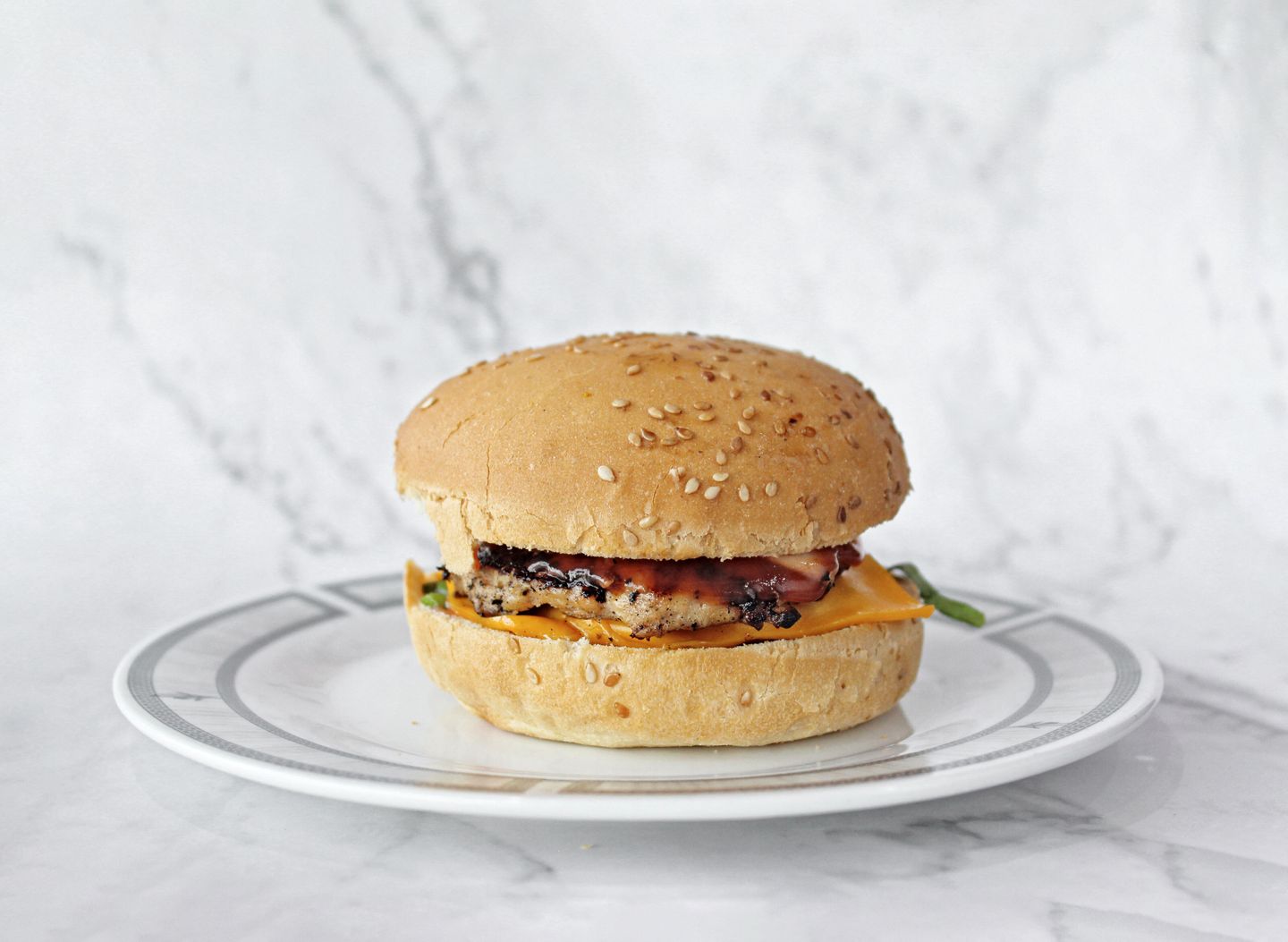 Meat Burger Without Cheese
