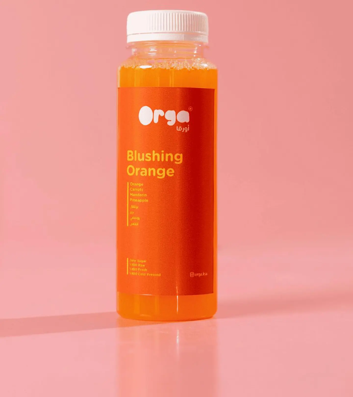 Blenching Orange