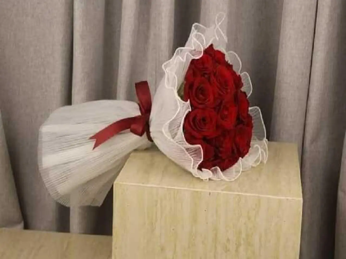 White Lace Bouquet
