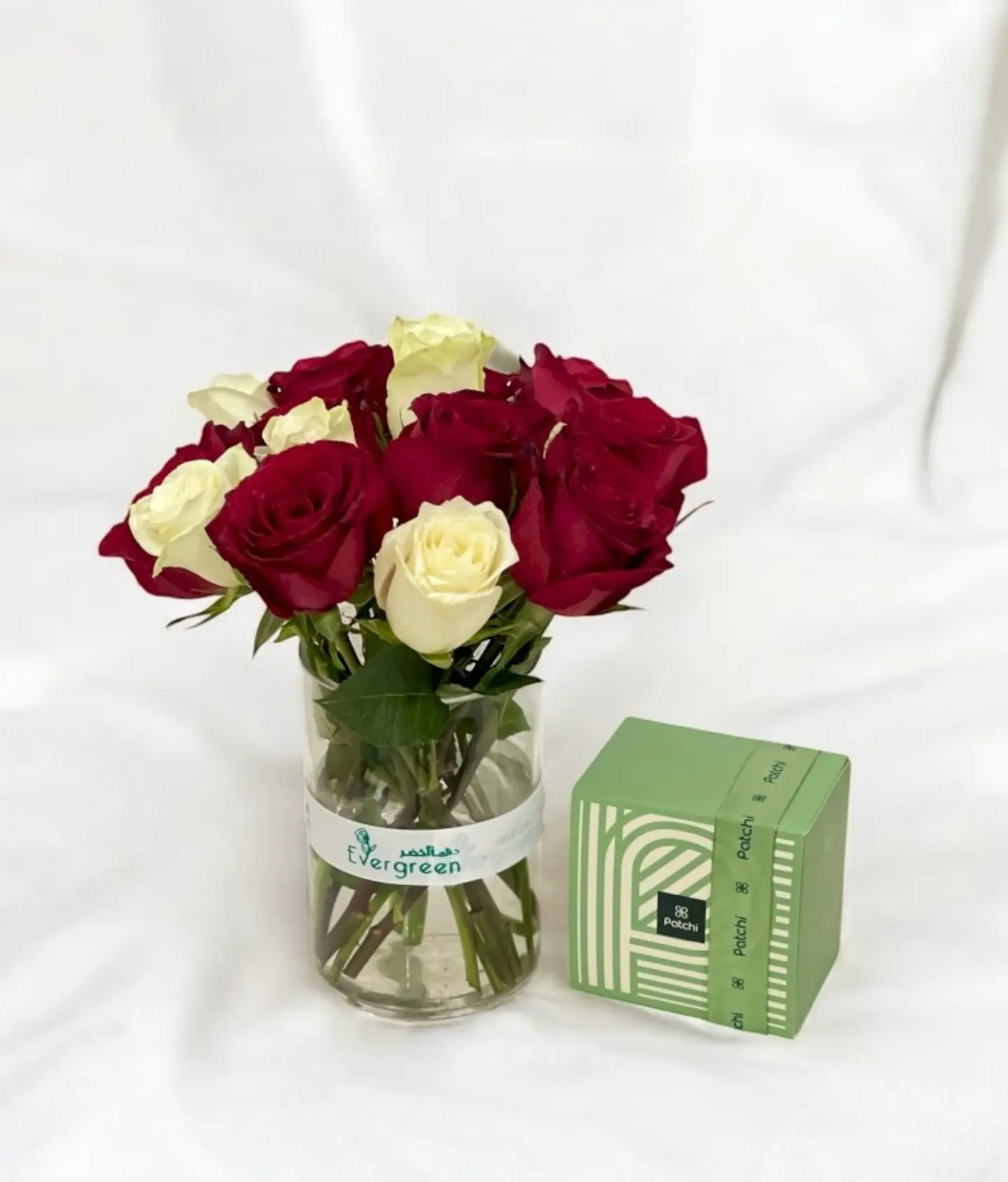 Flower Arrangement With Patchi Chocolate 8