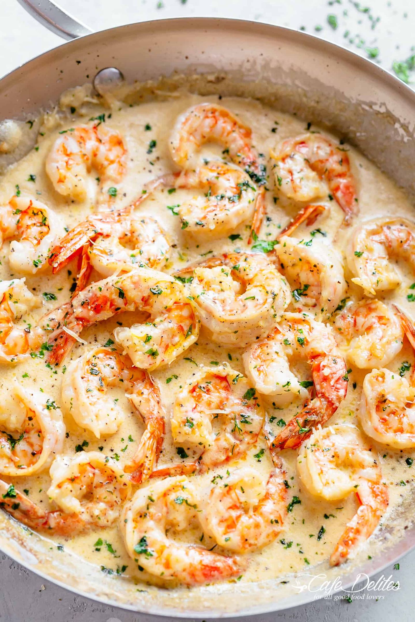 Shrimp Tagine With White Sauce
