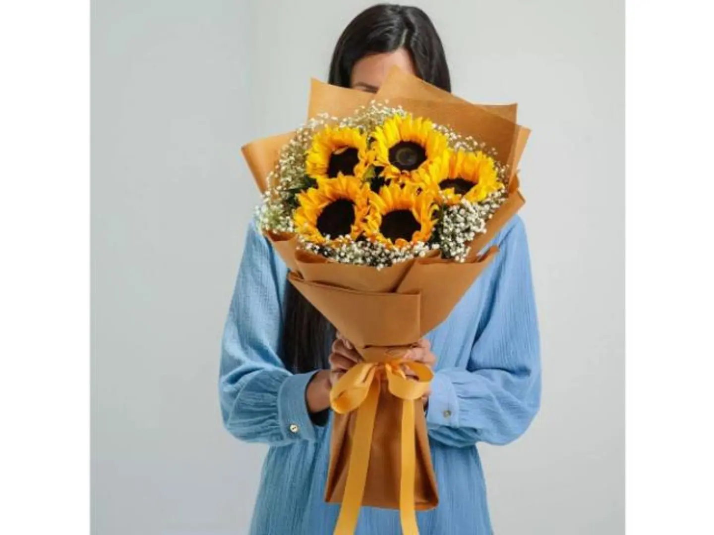 باقة ورد عباد الشمس