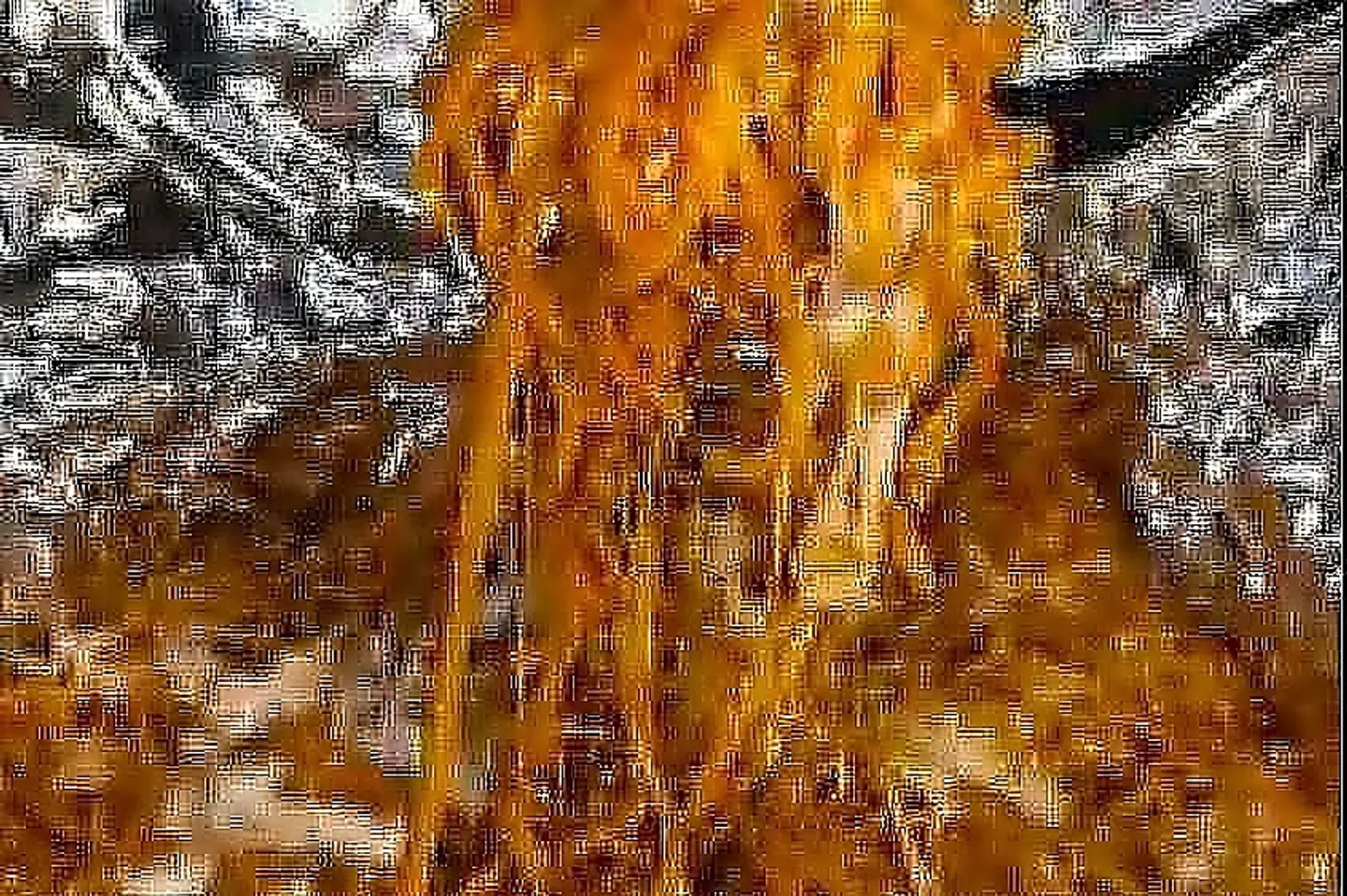 Indomie, Crushed With Tin Foil