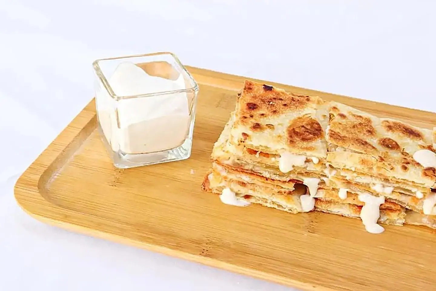 Sweet Mutabbak With Cream