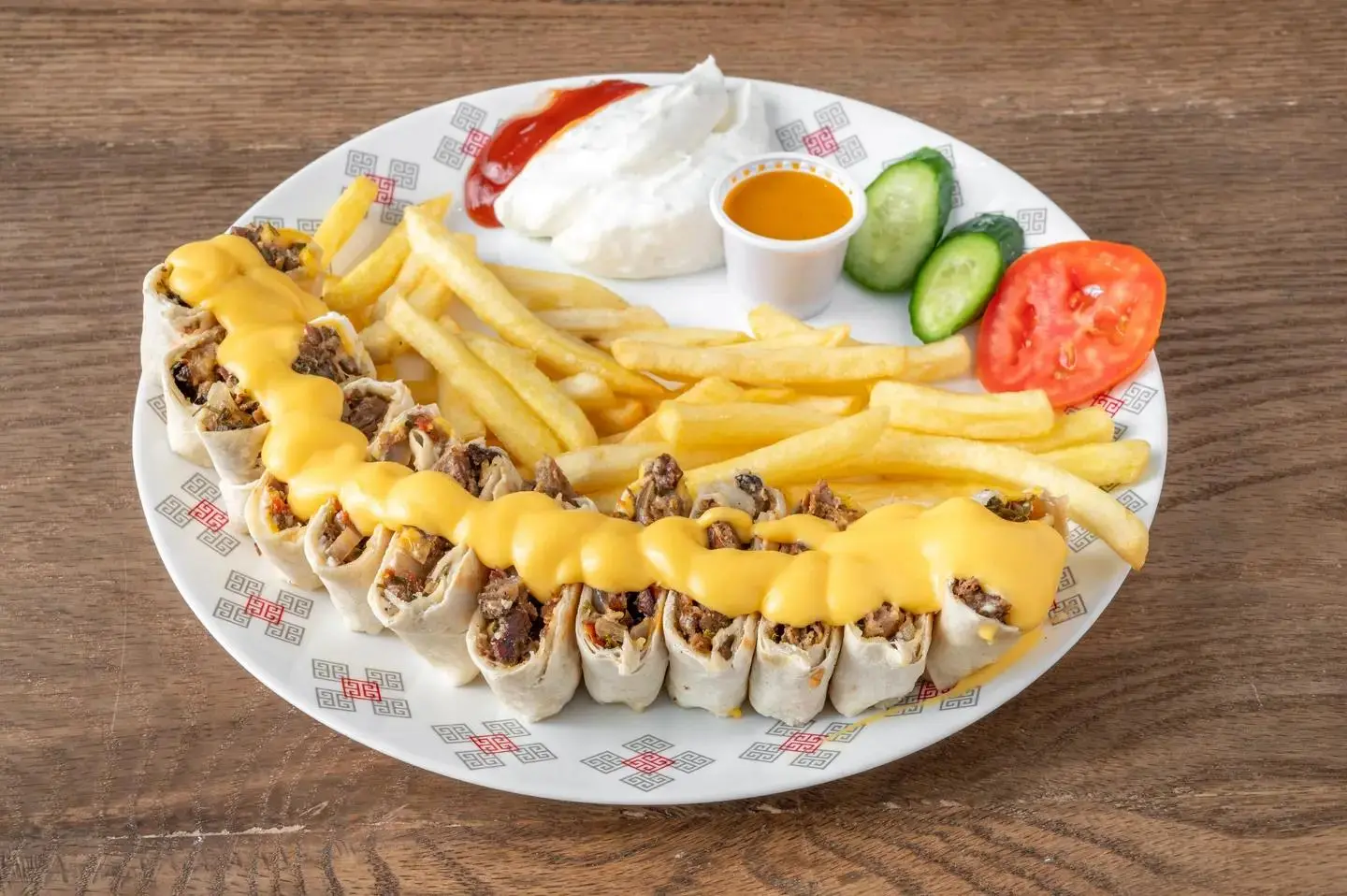ساندوتش دبل عربي بالجبن