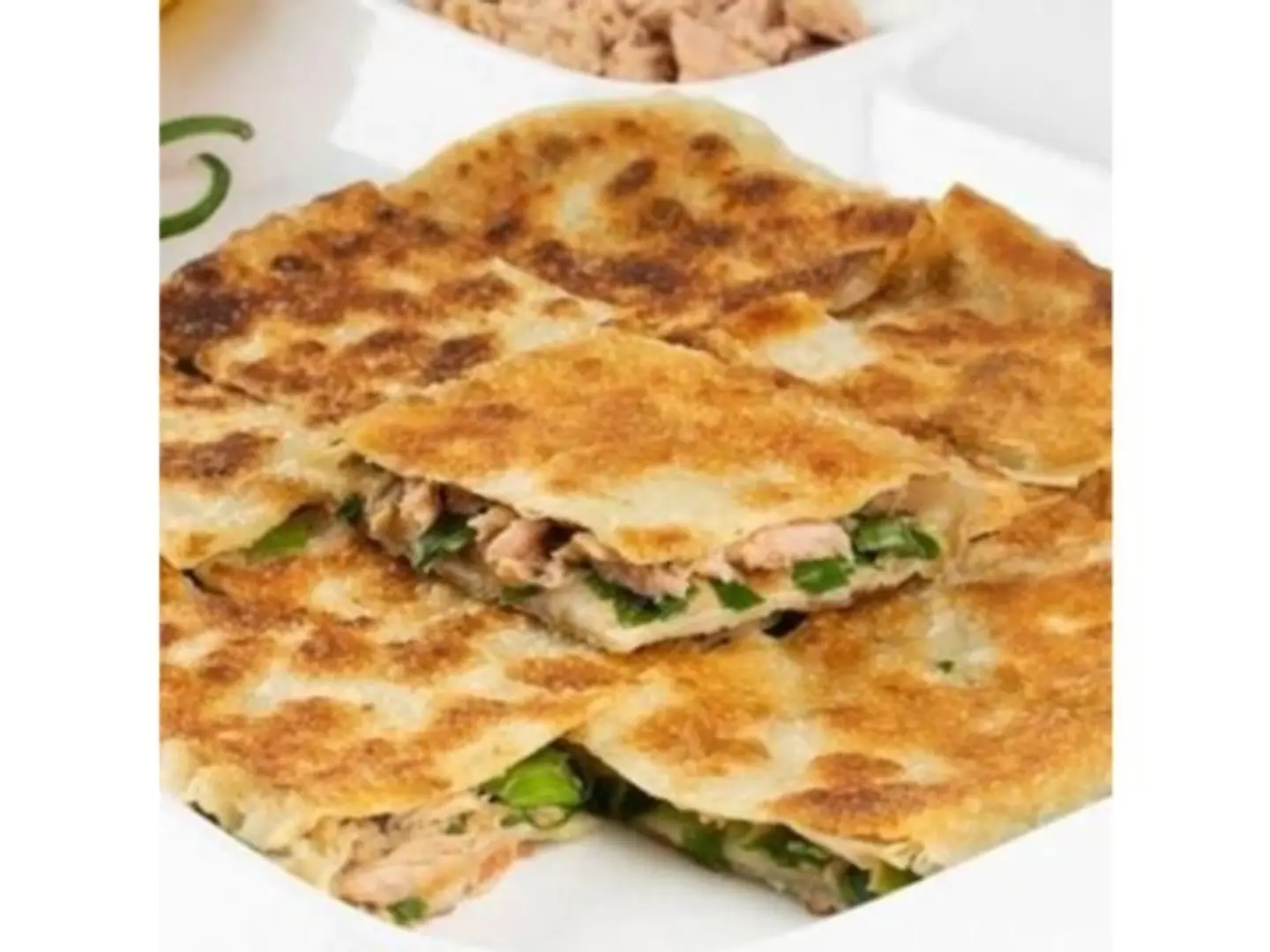 مطبق خضار تونة نص حبة