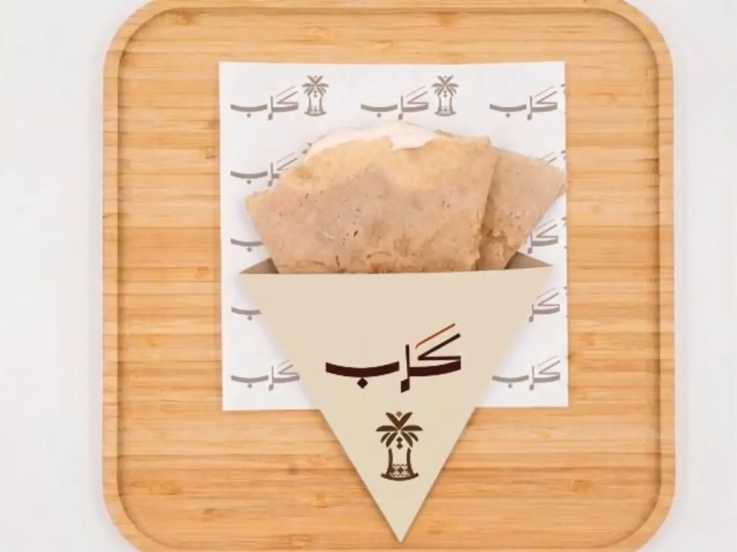 خبز رقاق جبن و بطاطس عمان