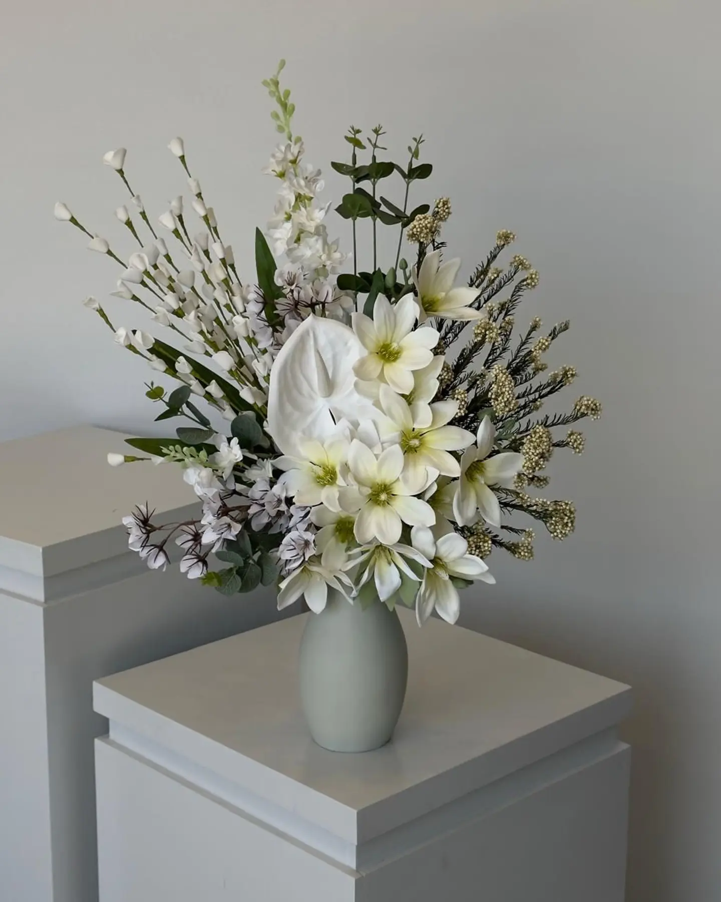 Faux Flower Vase 62