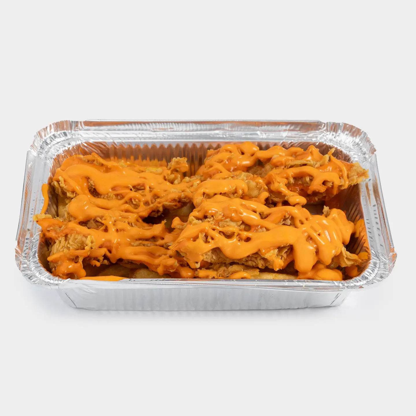 بطاطس مع قطع دجاج