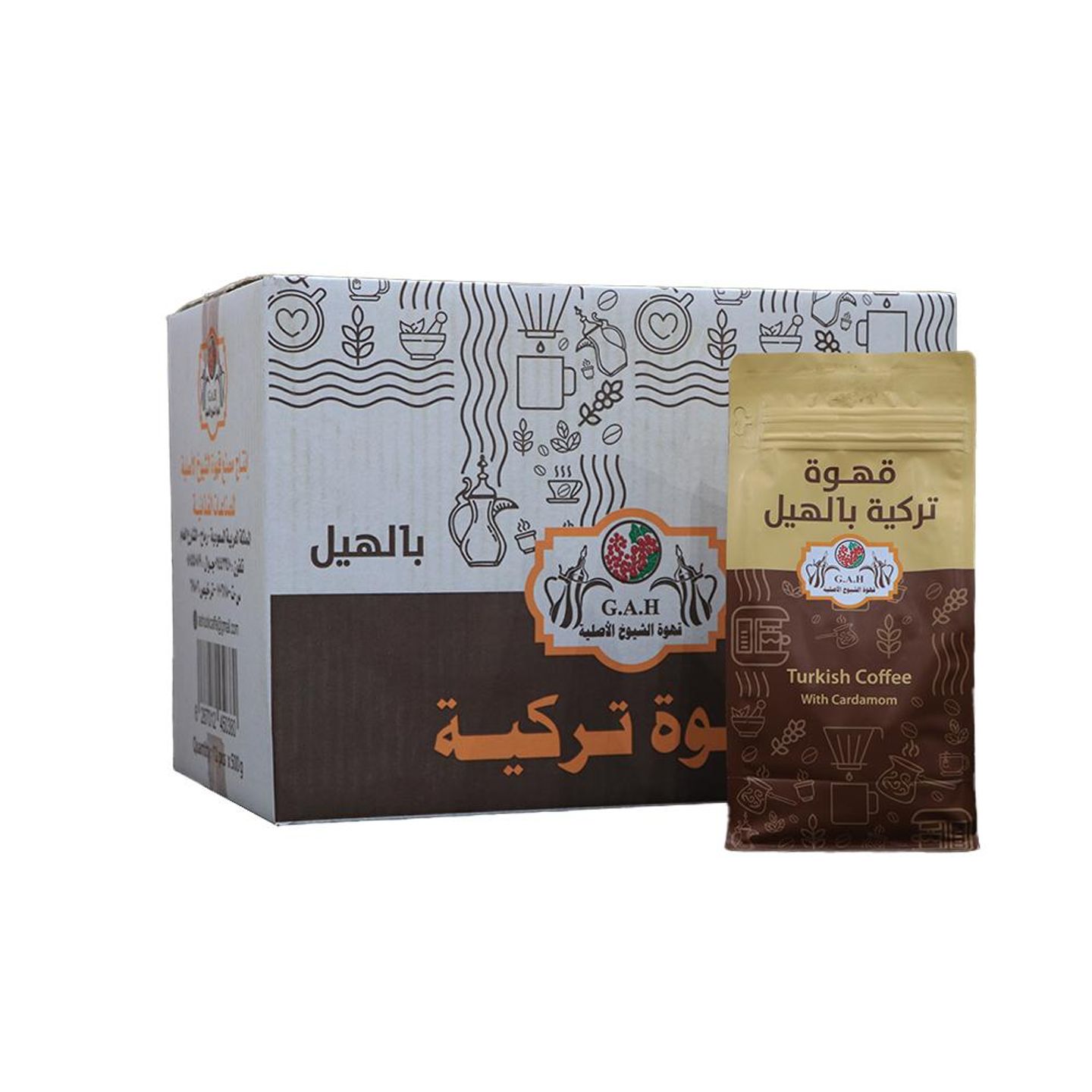 Turkish Coffee With Cardamom 12*500g