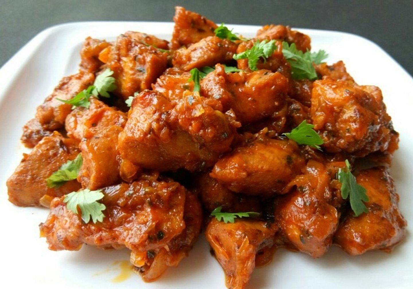 Garlic Chicken Dry