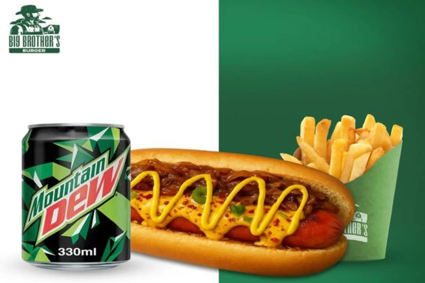 وجبة هوت دوج بي بي بي