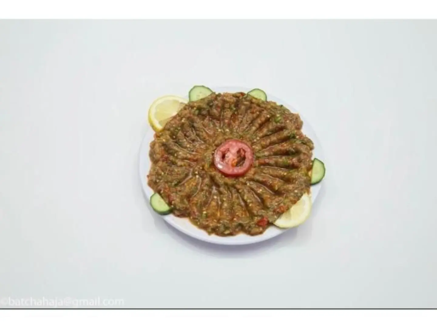 صحن بابا غنوج وسط