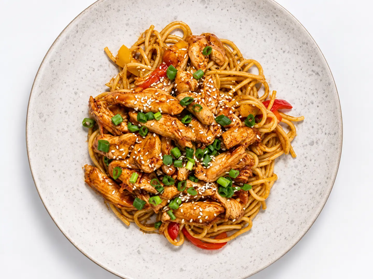 Chinese Chicken With Noodles