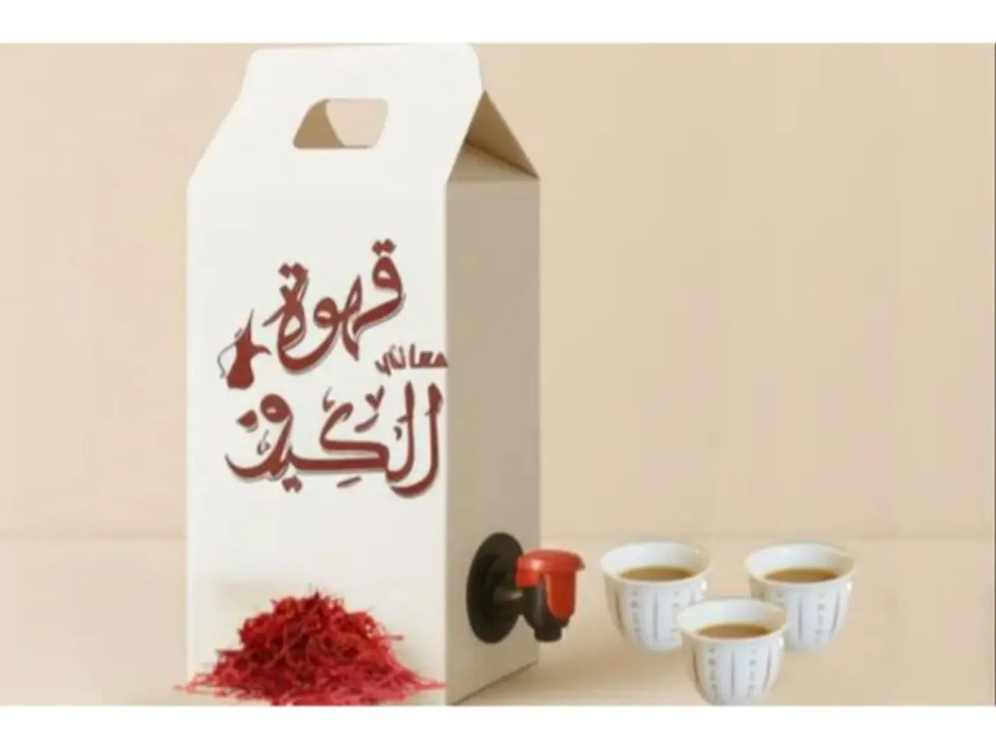 Arabic Coffee With Saffron Box