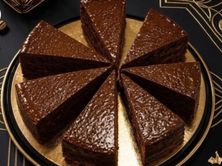 كيكة الشوكولاتة المقرمشة