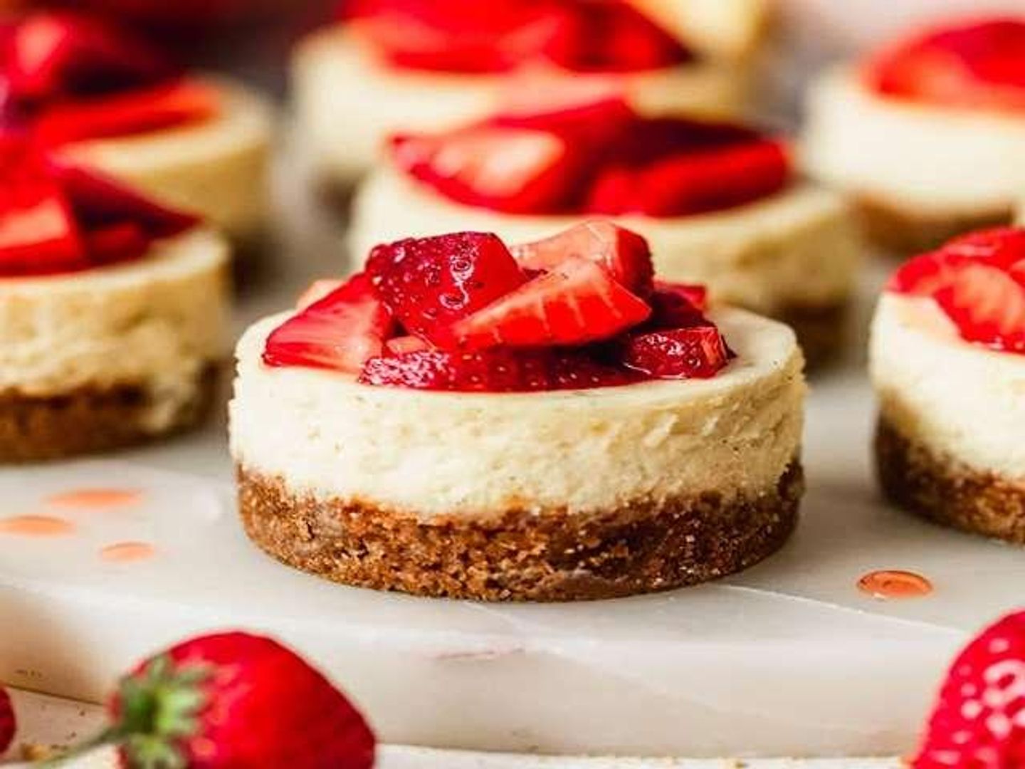 Cheesecake Cap Strawberry