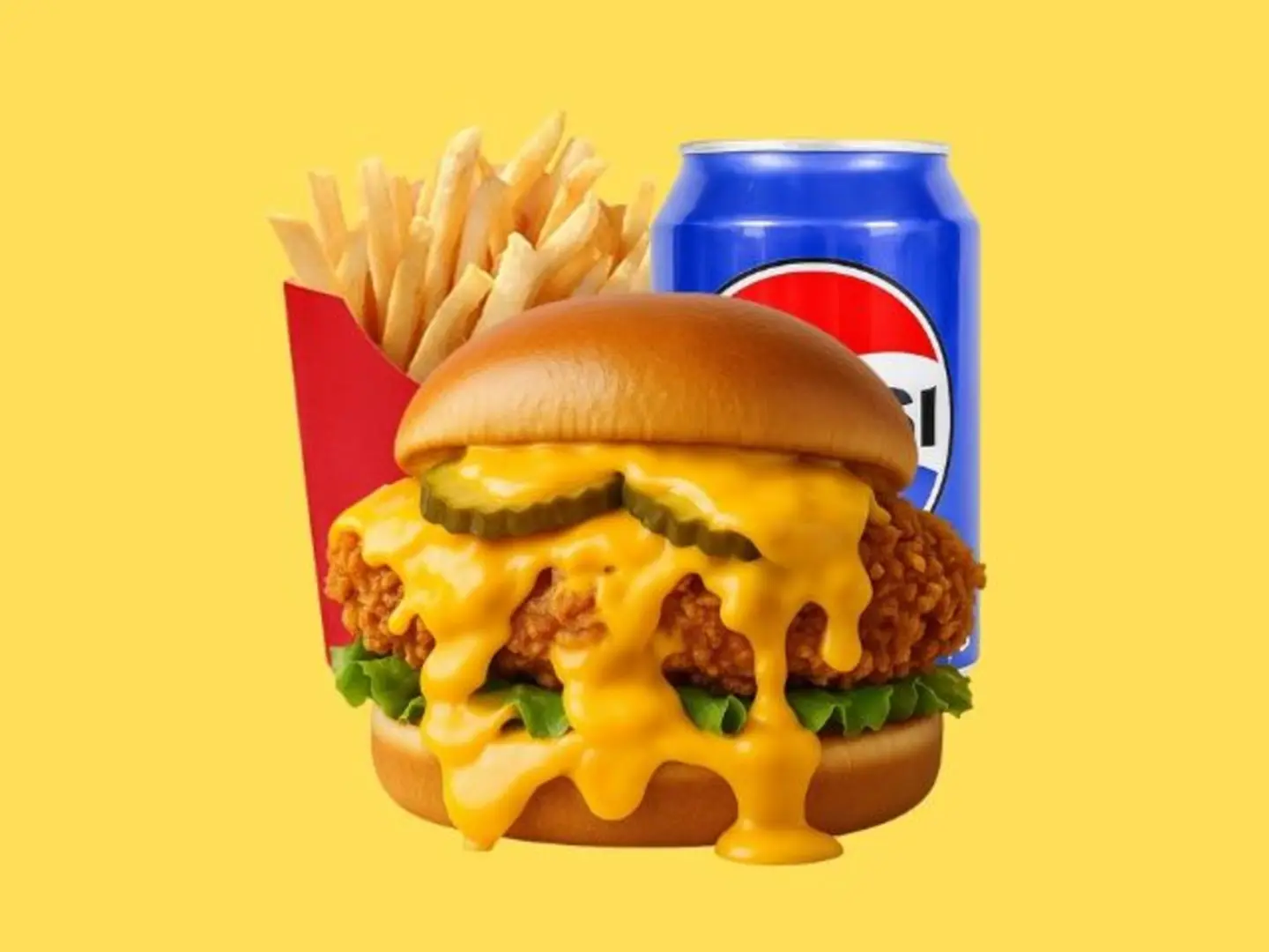 وجبة برجر كرسبي