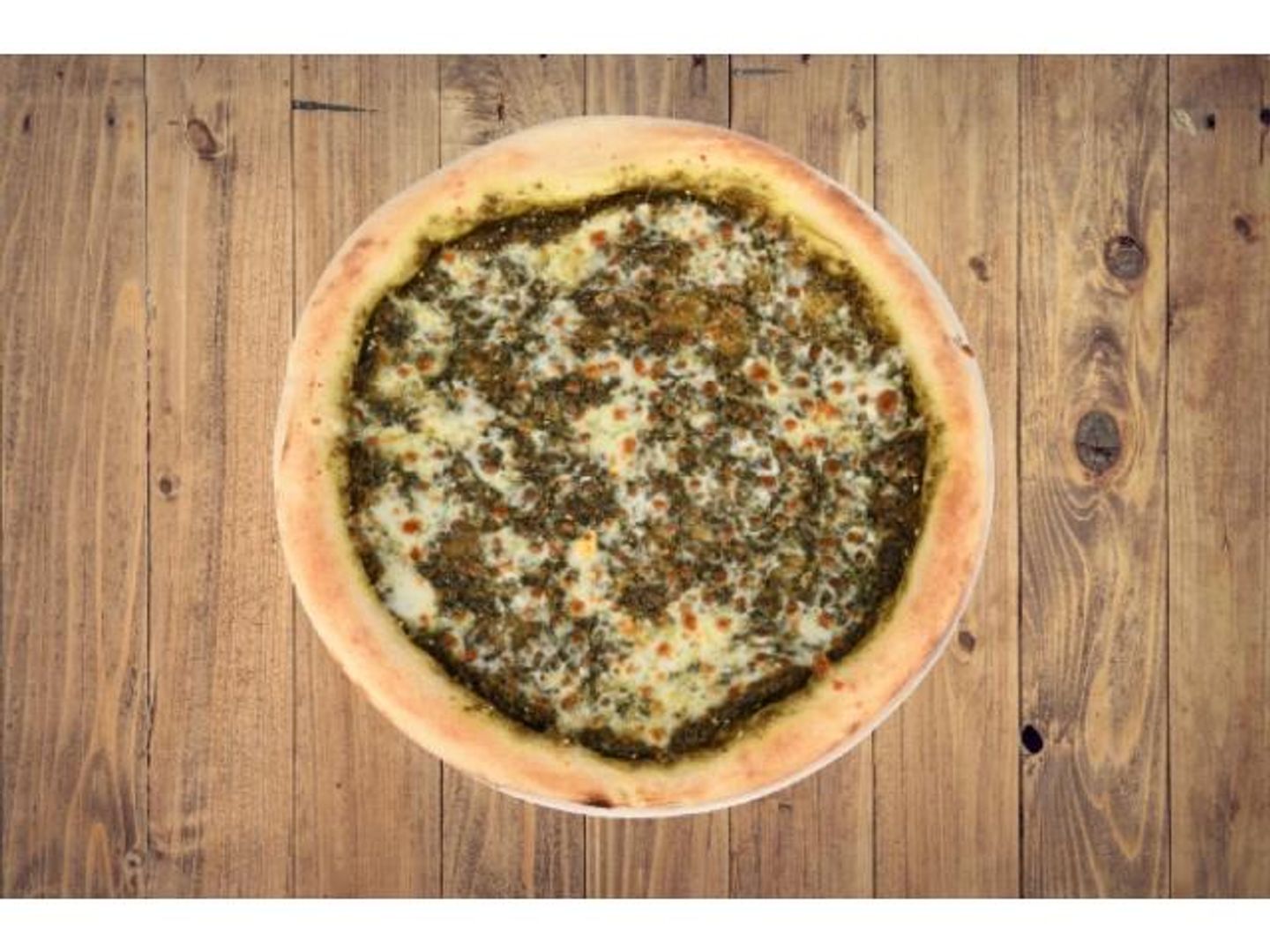Cheese And Za'atar Pizza