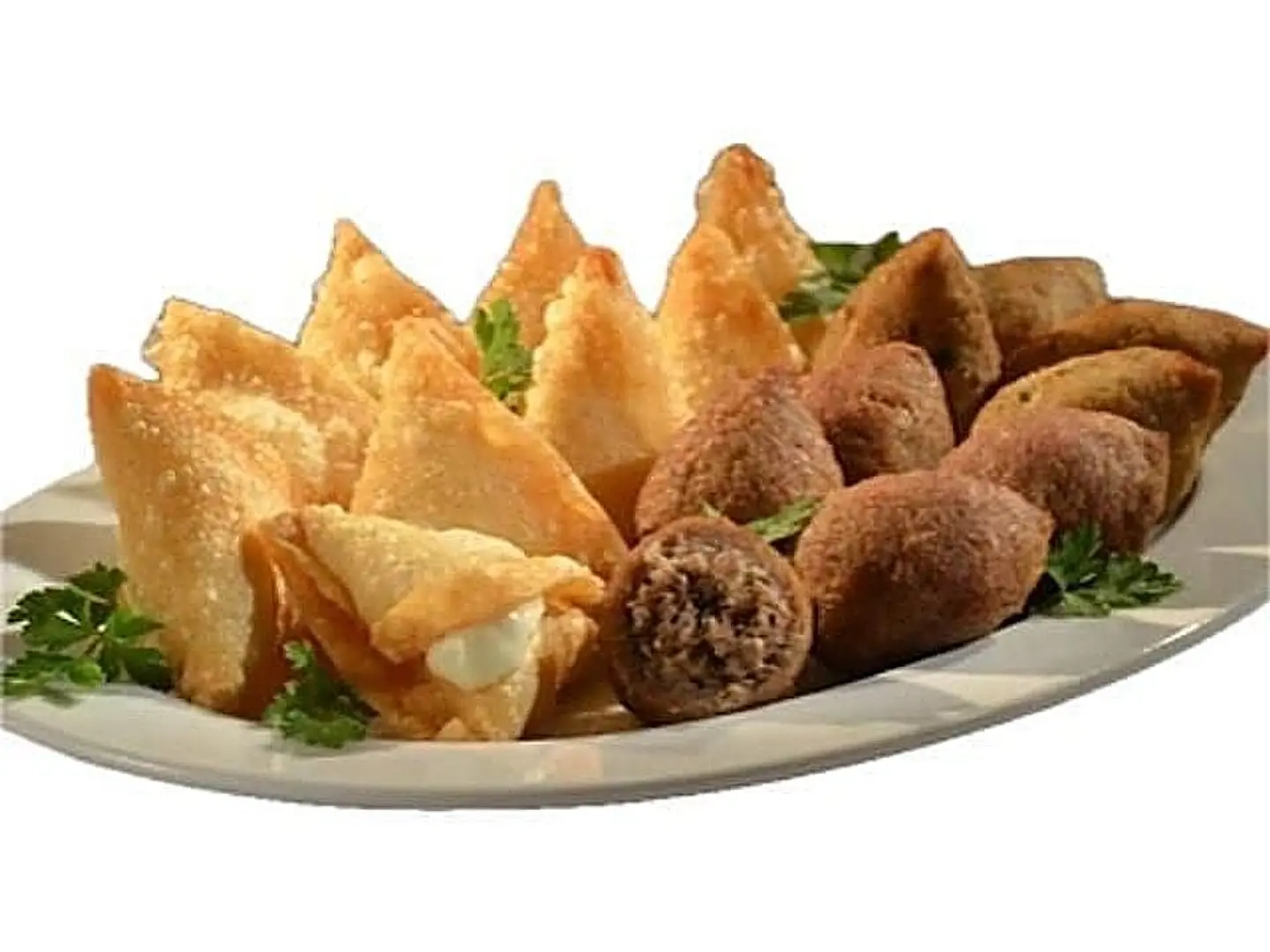 Mixed Fried Dishes Dish 25 Pieces