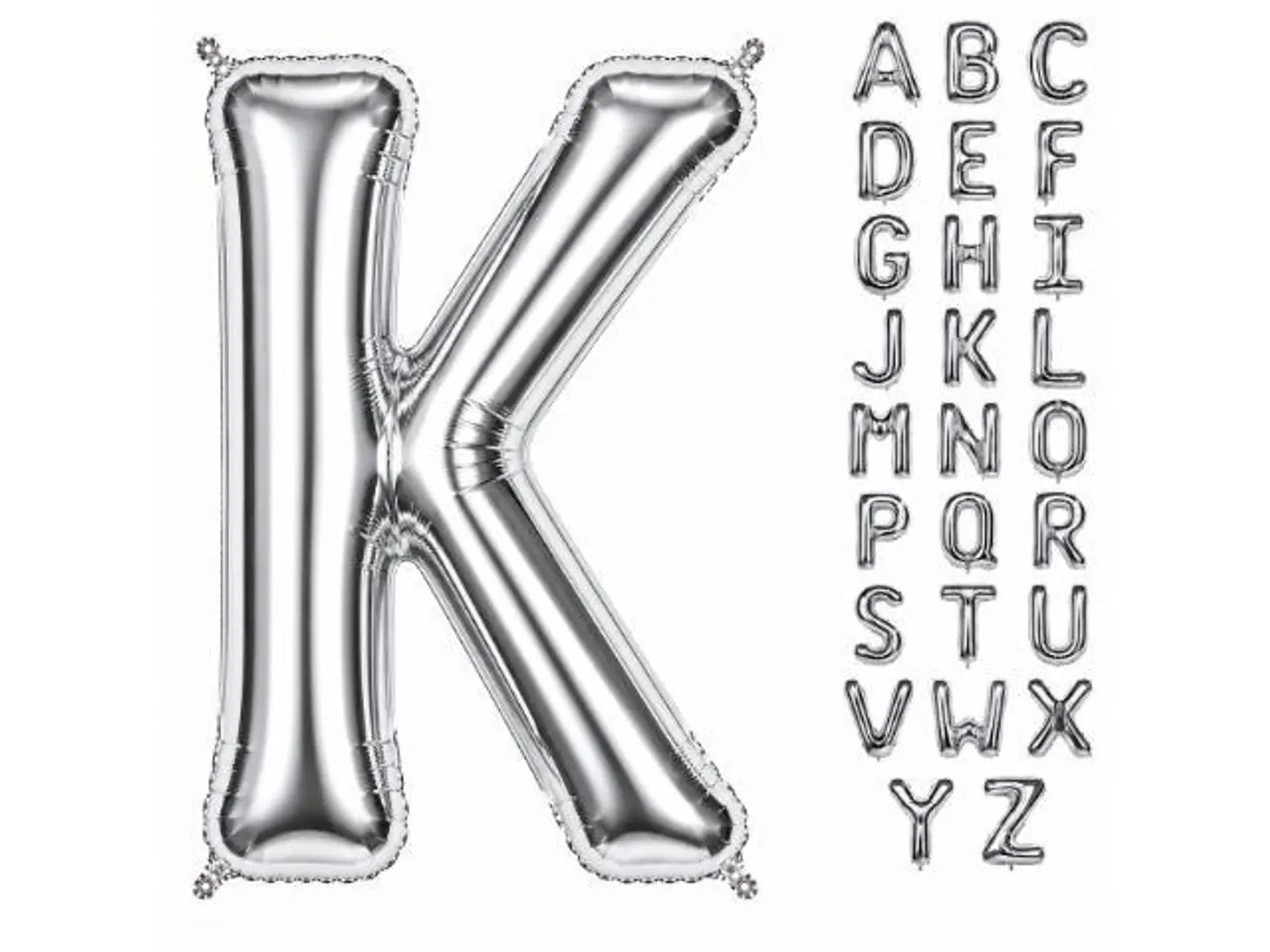 بالون فضي K