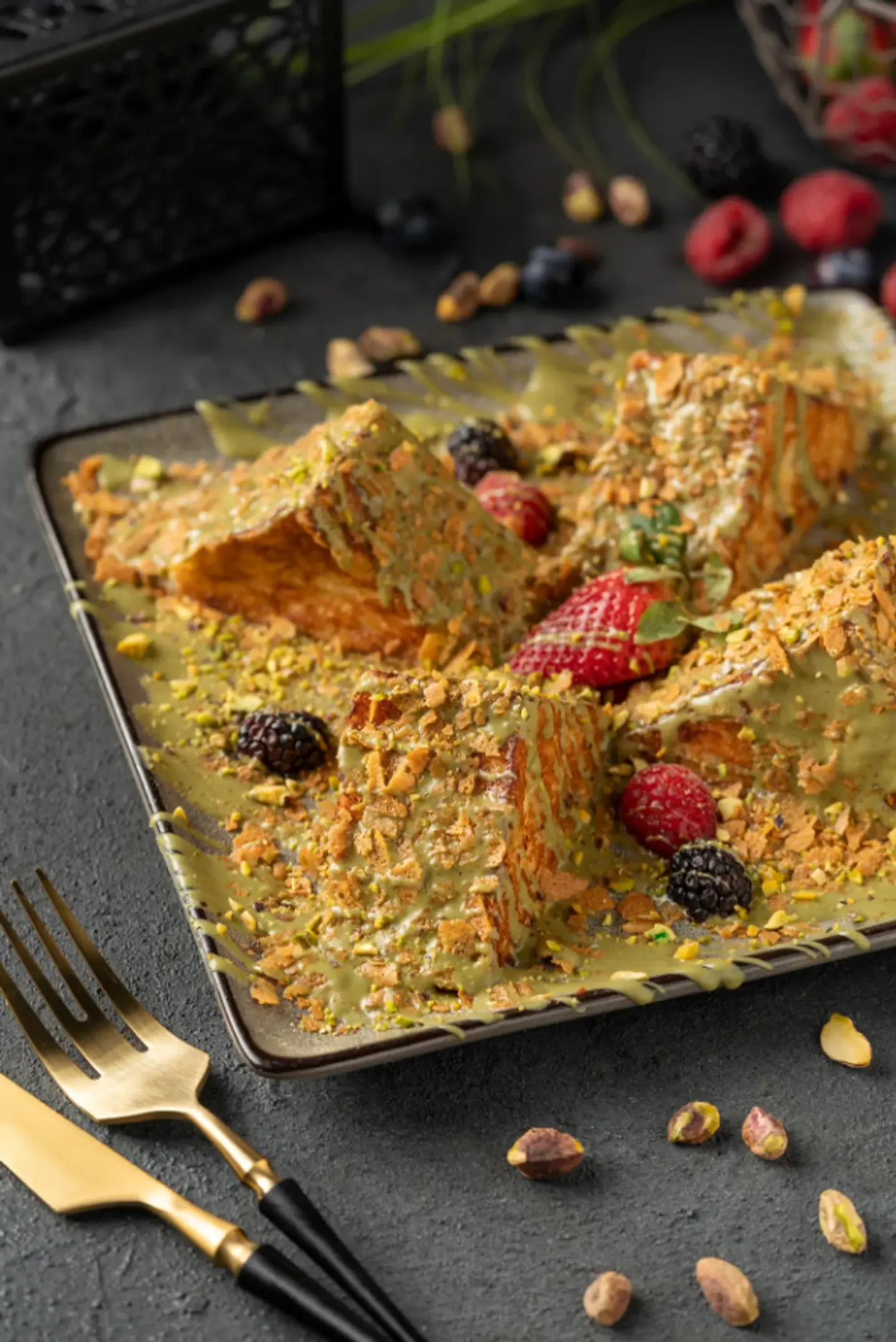Pistachio French Toast