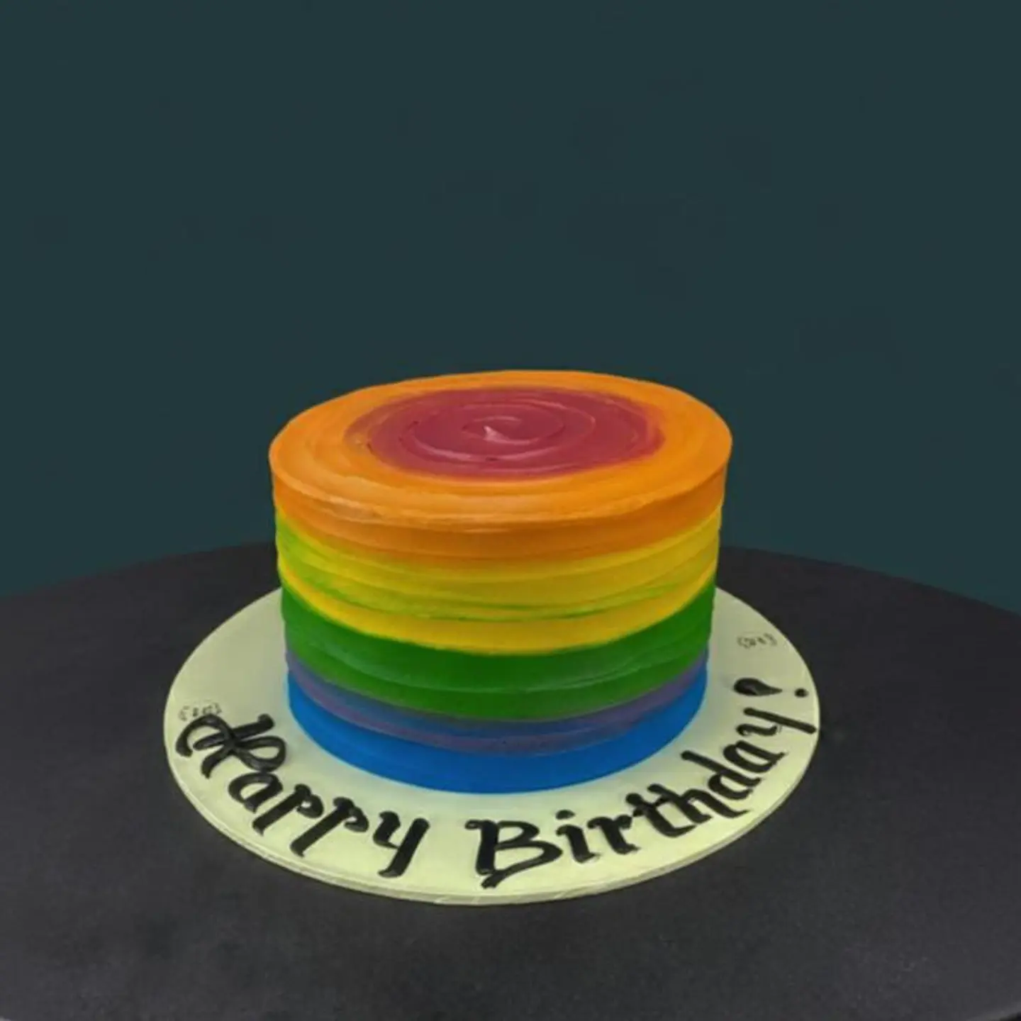 Rainbow Shades Cake