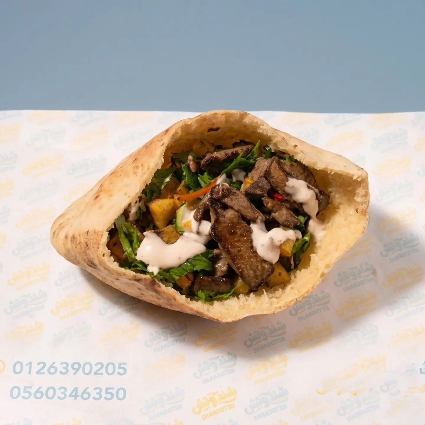 Breaded Liver Sandwich