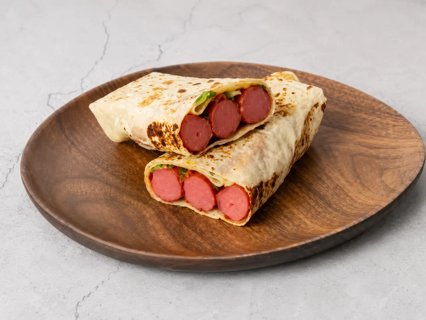 Tortilla Pan Hot Dog