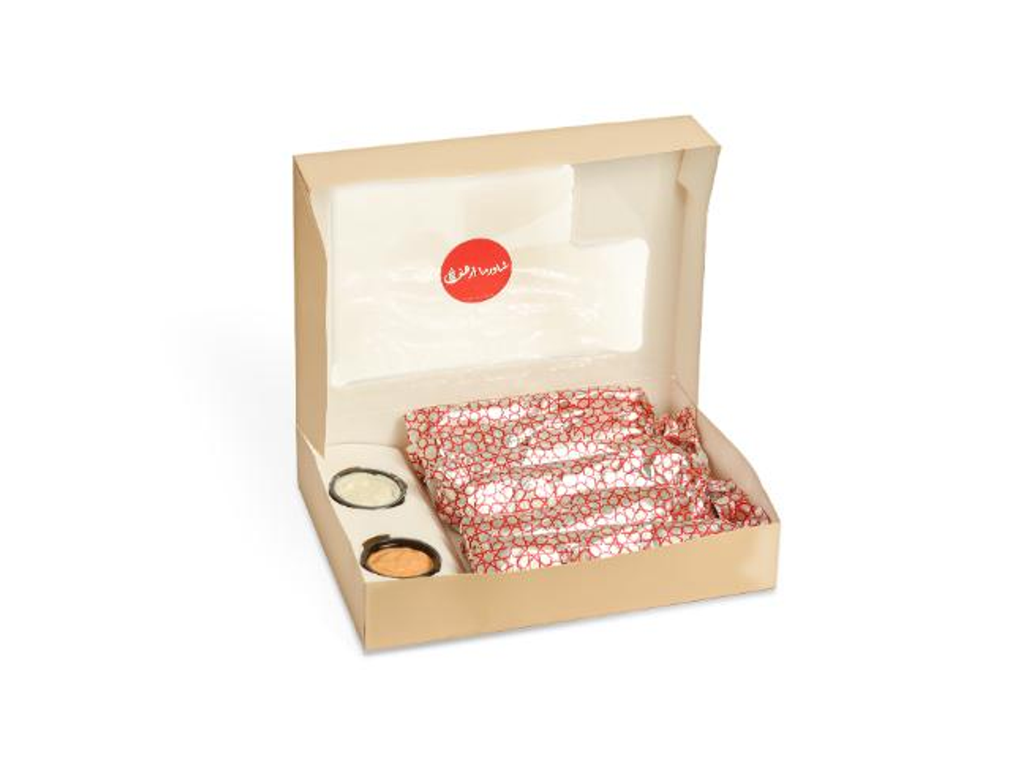 Box Of 6 Arhaf Chicken Sandwiches With Iraqi Bread