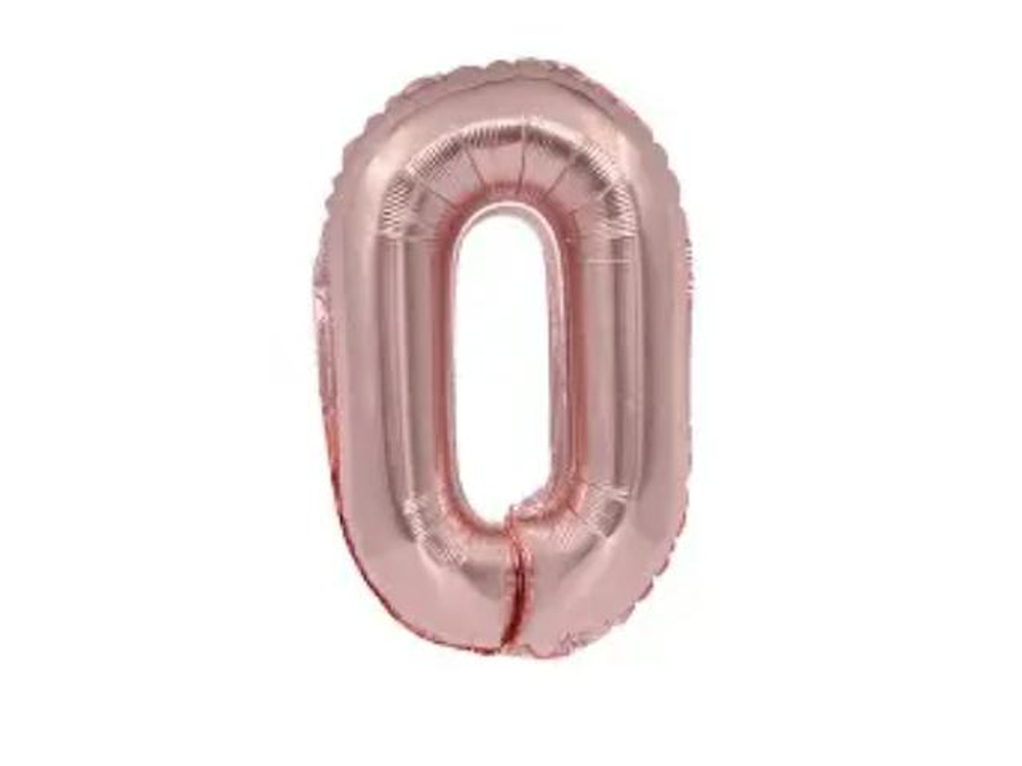 Rose Gold Letter Balloons O