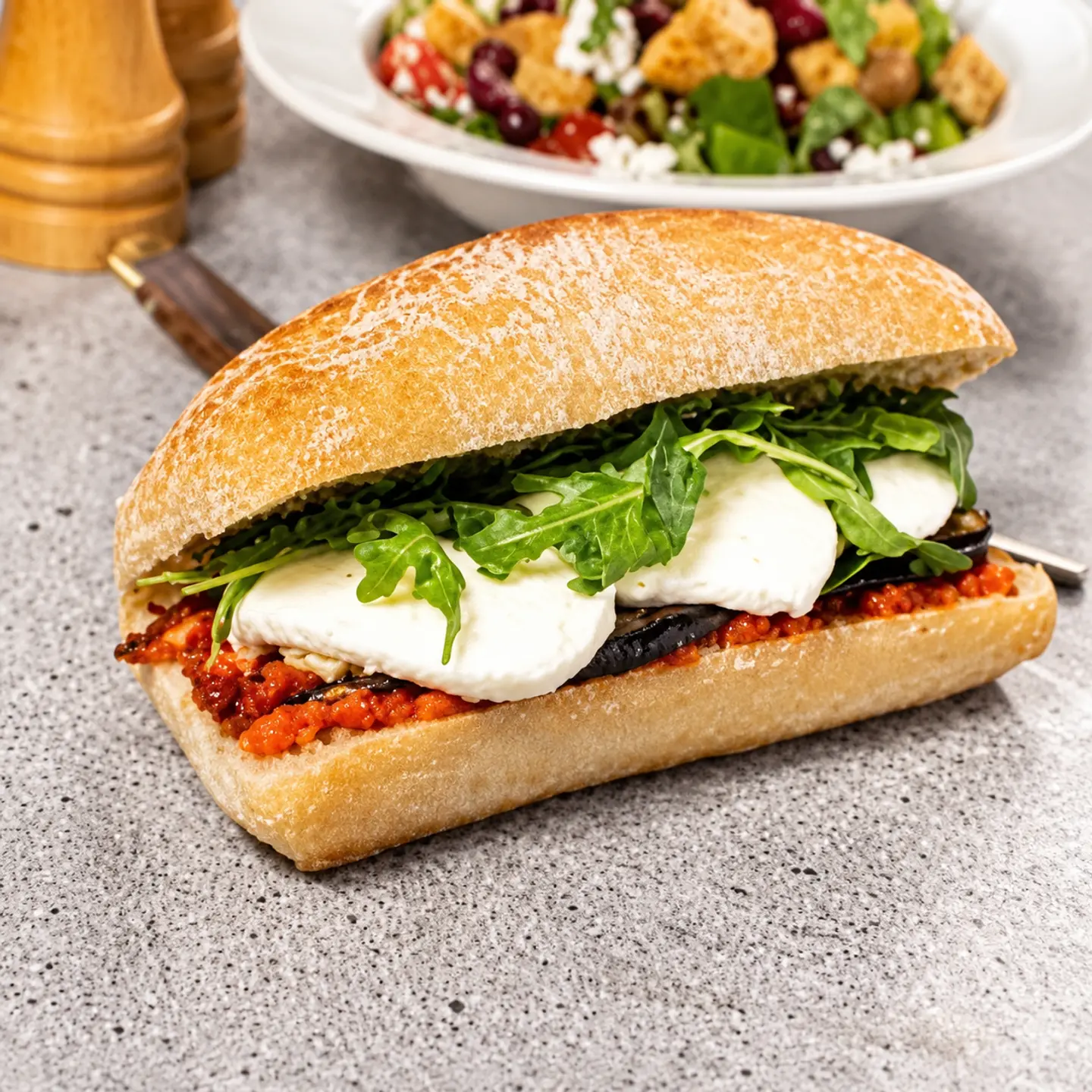 Mini Halloumi Sandwich