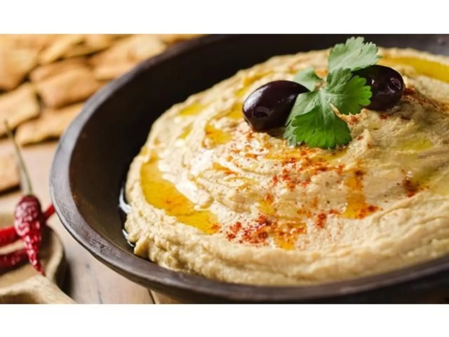 حمص خضار حار