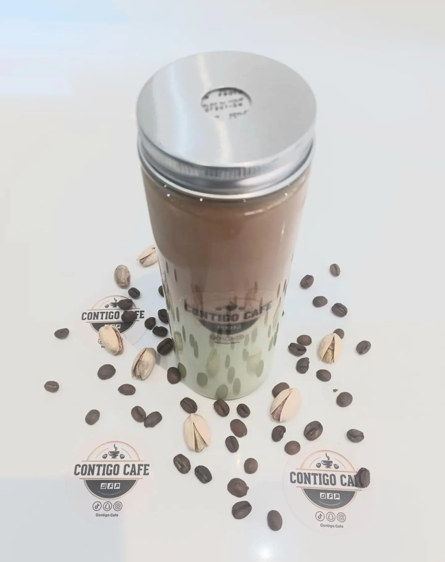 بيستاشيو لاتيه بارد