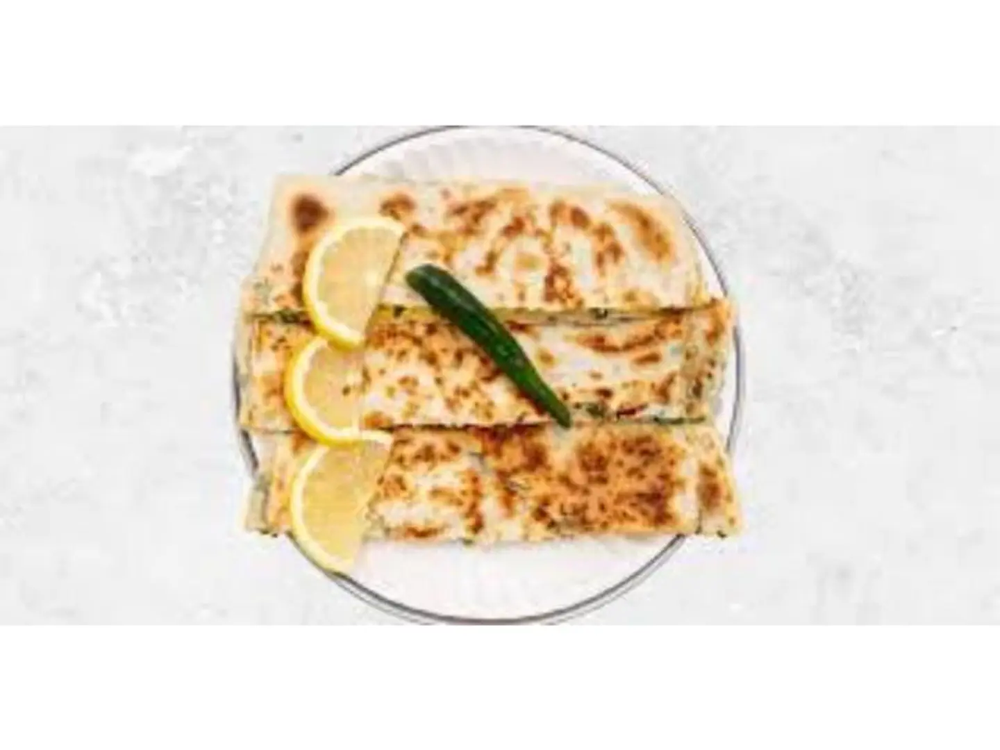 Vegetable Mutabbaq With White Cheese