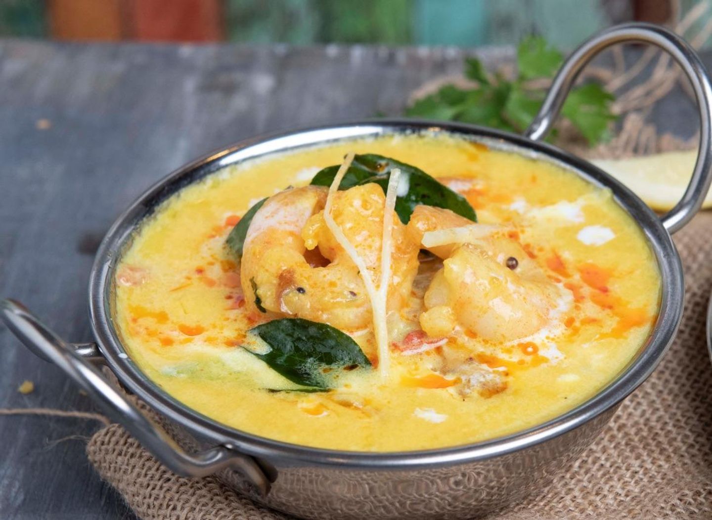 Moilee Prawns Curry