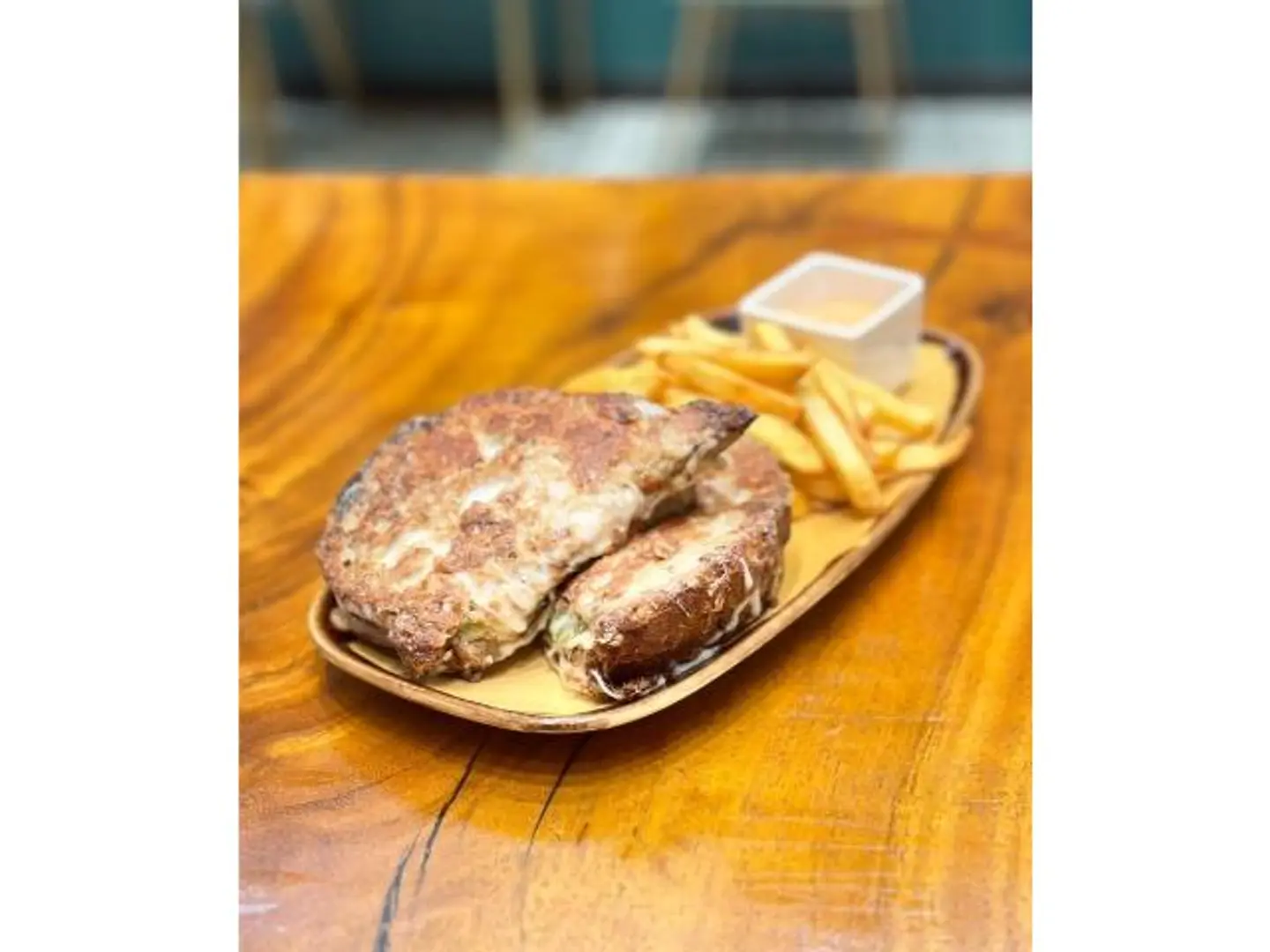 Double Cheese Minced Beef Toastie