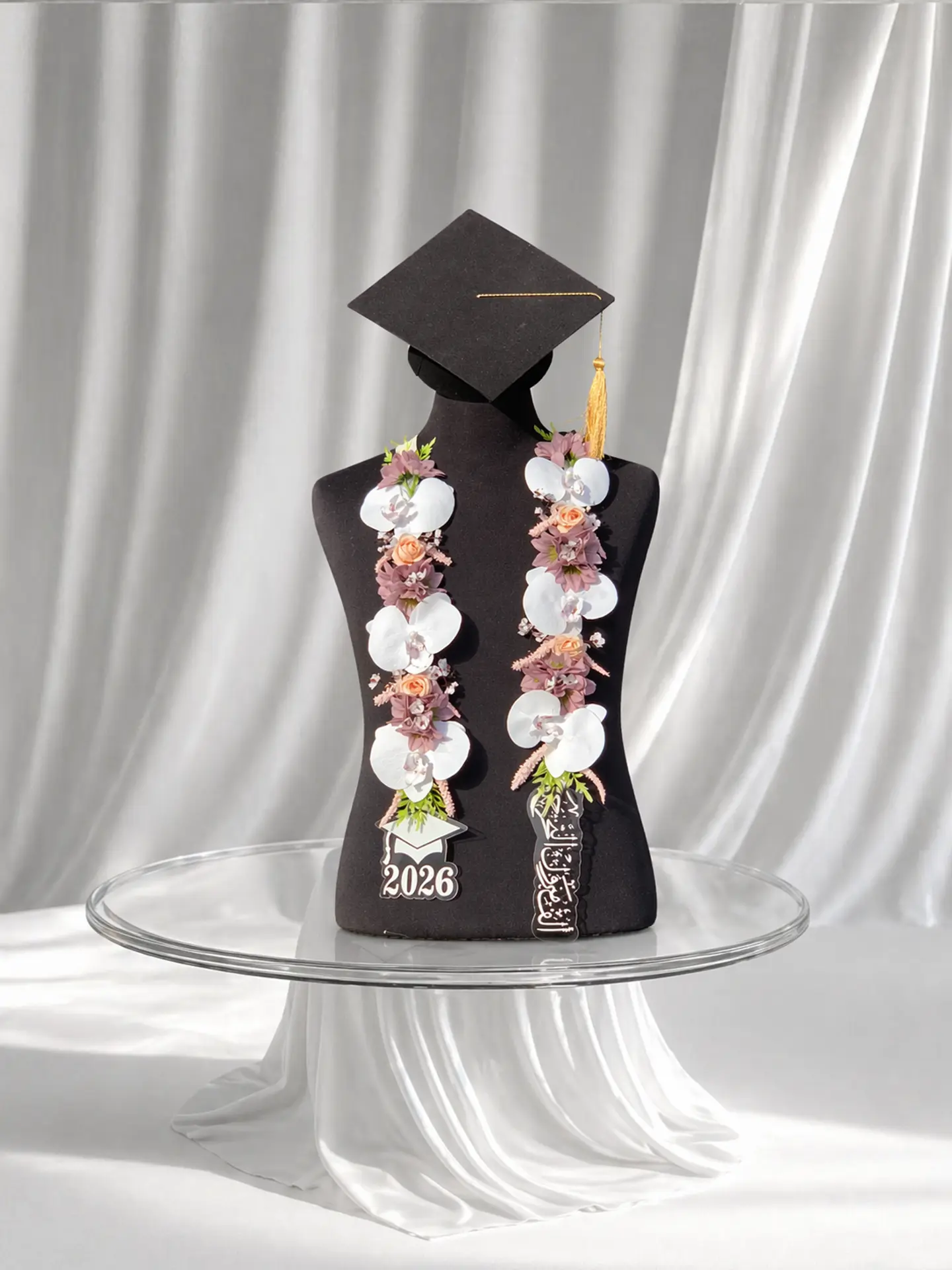 Ivory Graduation Sash